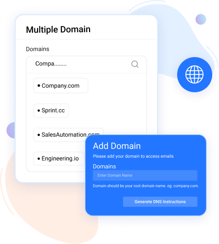 create multiple domains