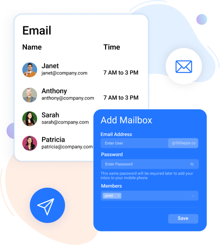 create unlimited mailboxes