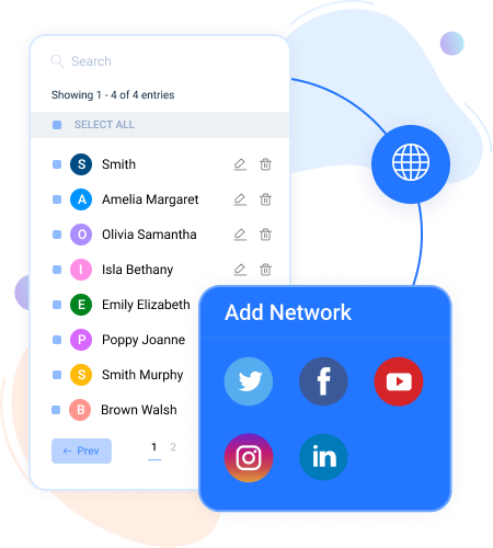 include social icons